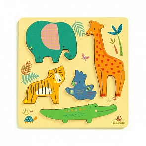 Рамка-вкладыш Джунгли (Djeco, 01052k)